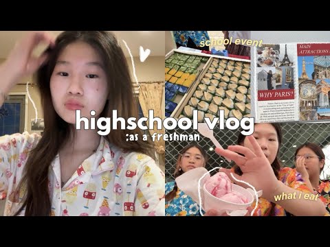 SCHOOL DAY IN MY LIFE 📚 | waking up at 5am, what I eat, friends, events (9th grade)