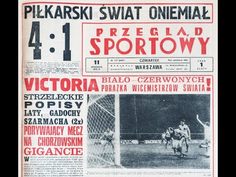 Polska - Holandia (10.09.1975) 4:1. Chorzów, eliminacje EURO 1976.