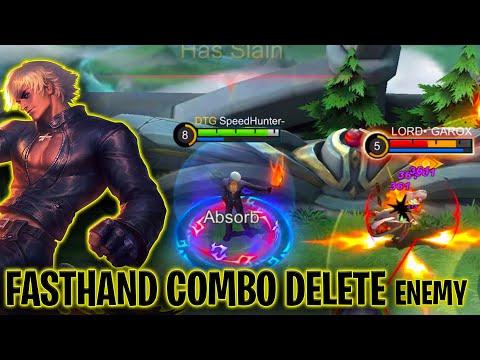 GUSION COMBO | BEST BUILD 2021 | GAMEPLAY GUSION FAST HAND