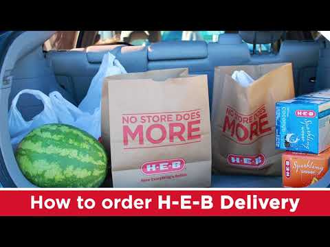 H E B Delivery Fee 2023