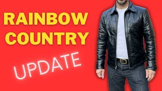 UPDATED The Best Leather Jacket You (Probably) Never Heard Of | Rainbow Country Jacket