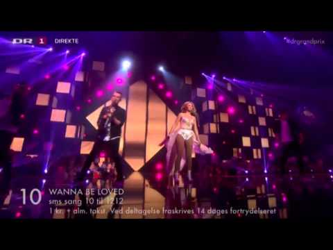 Michael Rune ft. Natascha Bessez - Finalen Dansk Melodi Grand Prix 2014