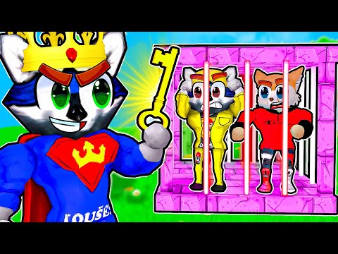 Zavřel jsem KAMARÁDY do VĚZENÍ na 24 HODIN! (Roblox)