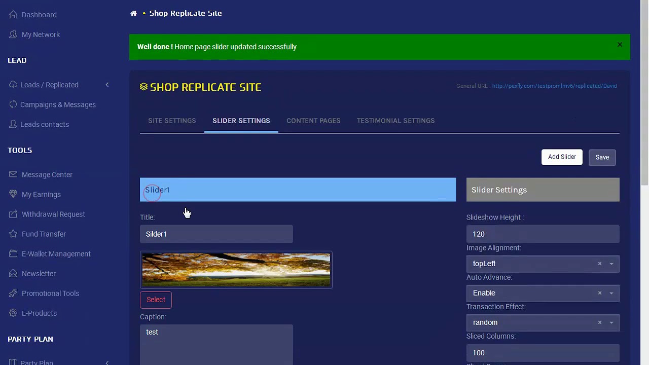 Replicate Site - Pro MLM