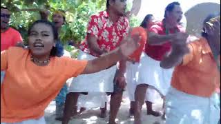 custom dance in Anuta Island 🏝