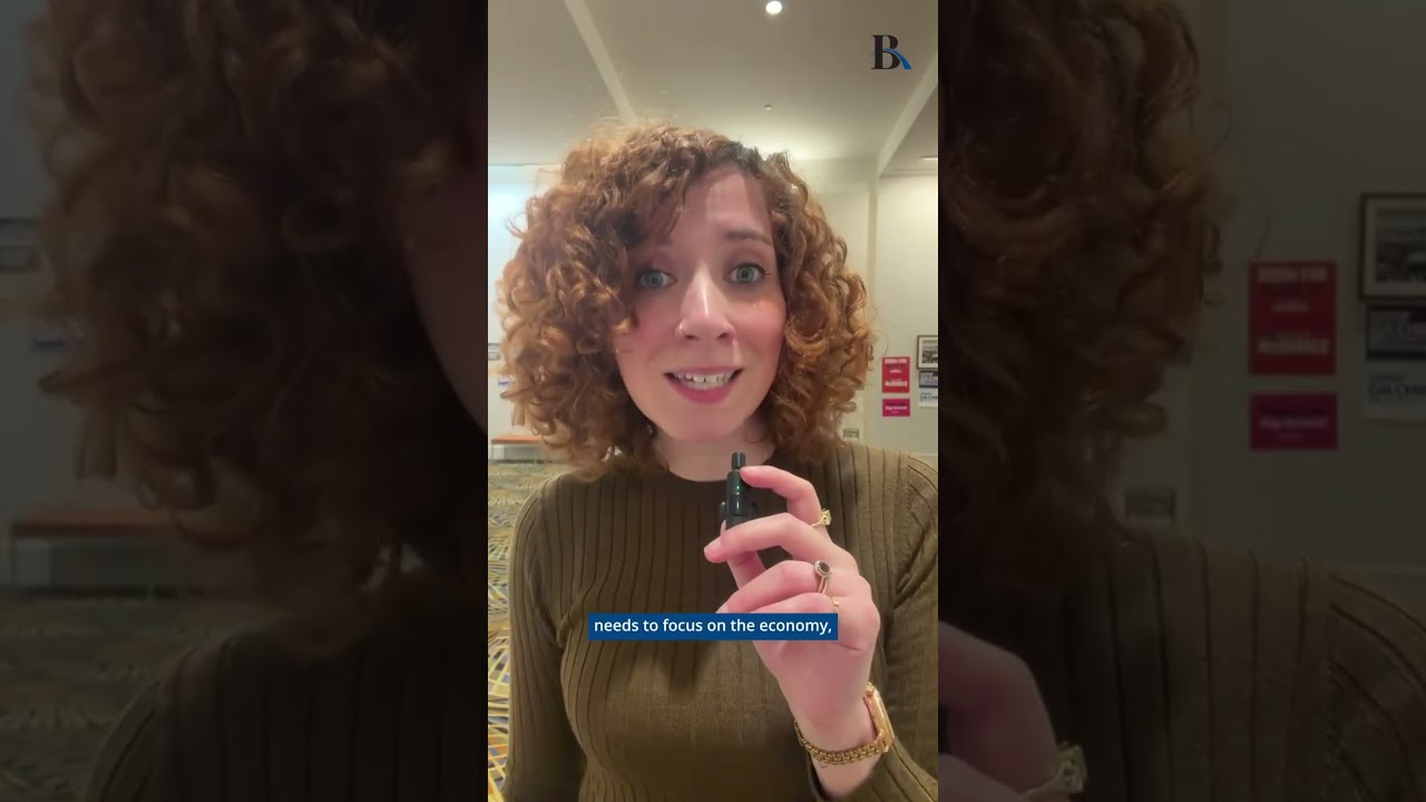 Kamala Harris speaks about Donald Trump and the midterm elections