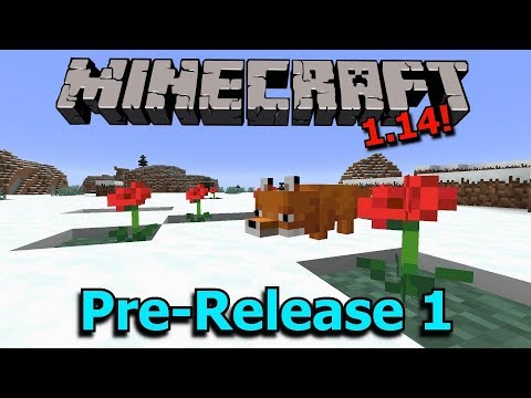 Minecraft 1.14 Pre-Release 1: Sound Info, Bug Fixes