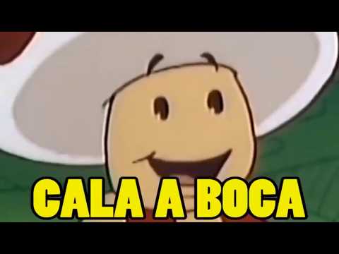 Melhores frases toad - desenho super Mário bros