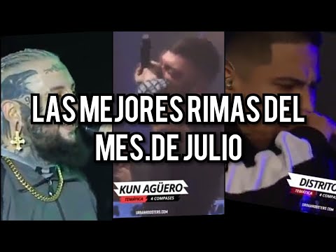 LAS MEJORES!!! RIMAS DEL MES DE JULIO 2020