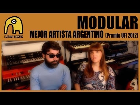 MODULAR - Premio UFI 2012 al Mejor Artista Argentino