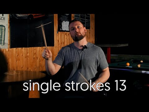 Flo Mounier on practice patterns - drumtalk [single strokes 13]