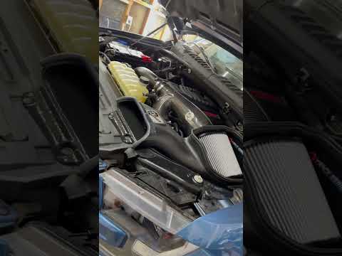 Ford Raptor aFe Power Track Series Carbon Fiber Cold Air Intake! #raptor #fordraptor #truck