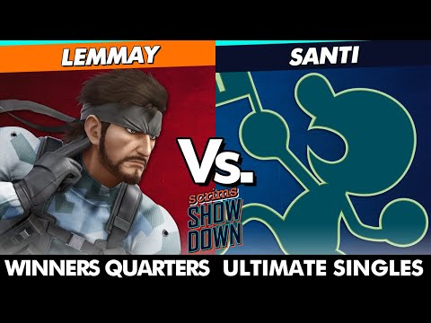 Scrims Showdown 53 Winners Quarters - Lemmay (Snake) Vs. Santi (Mr. Game & Watch) SSBU Ultimate