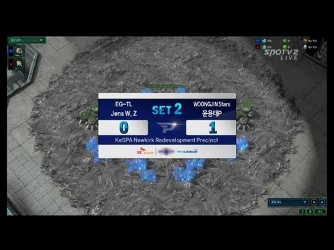 스타크래프트2 프로리그 [05.13] Snute(EG-TL) vs 윤용태(웅진) 2SET / 뉴커크재개발지구 - Starcraft 2,esportstv, SPL