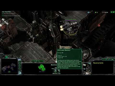 The Iron Fist 02 - The Dylarian Shipyards - StarCraft Mass Recall v8.01 (Hard)
