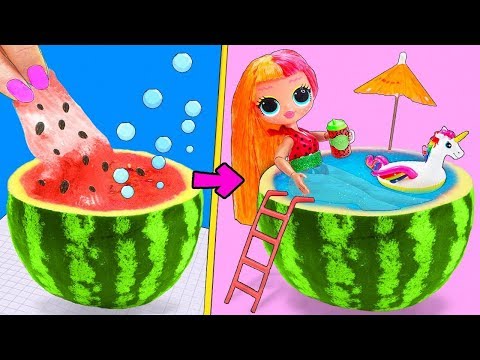 LOL Surprise Dolls Hacks, Crafts and Slime Ideas
