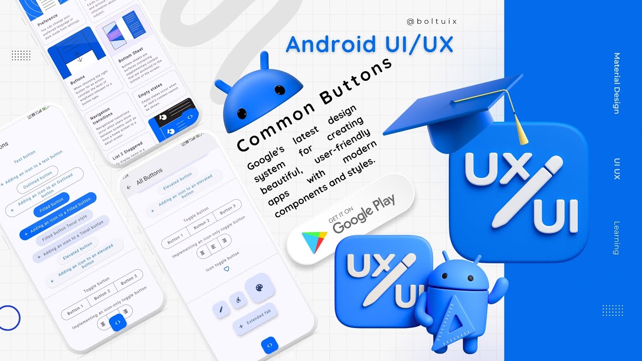 Material 3 Buttons Tutorial