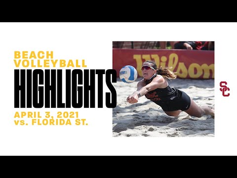 Beach Volleyball: FSU 3, USC 2 - Highlights 4/3/21