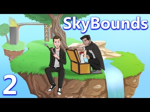 Minecraft: SkyBounds w/ CaptainSparklez - EP 2 - COLLECT ALL THE STARS
