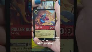 Day 19 of the Wilds Unknown. #packopenings #wildsunknown #disneylorcana #trueblue
