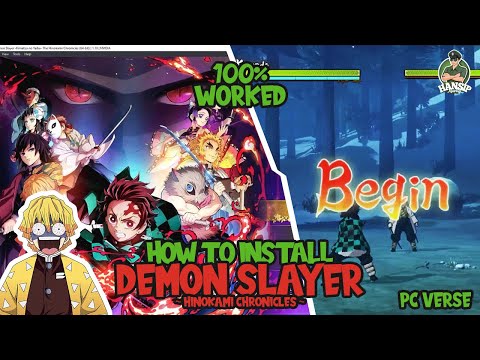 How to Install Kimetsu no Yaiba - Demon Slayer Hinokami Chronicles Games For Your PC - 100 % Worked