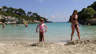 preview picture of video 'Cala Ferrera beach Majorca june 2010- 2'