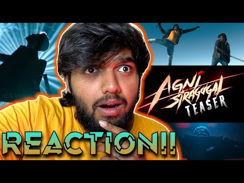 Agni Siragugal - Official Teaser (HDR) | REACTION!! |Vijay Antony | Arun Vijay | Naveen M
