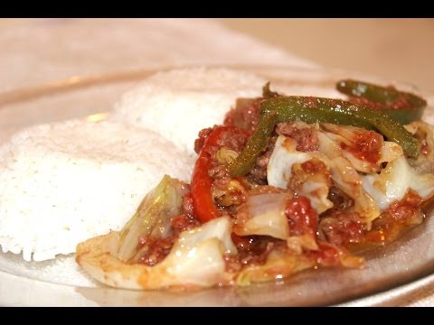 HOW - TO MAKE JAMAICAN CORN BEEF & CABBAGE RECIPE
