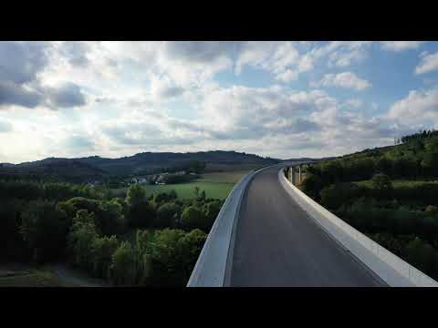 Autobahn Ab-/Auffahrt A46 Olsberg