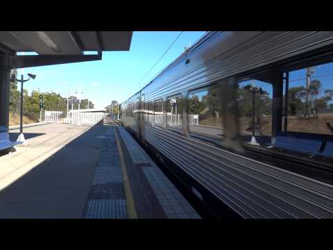 NSW TrainLink Endeavour 2857+2809 passing Holsworthy Station, to Central (i)