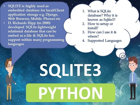 Python How To Use Sqlite3 Database Part1