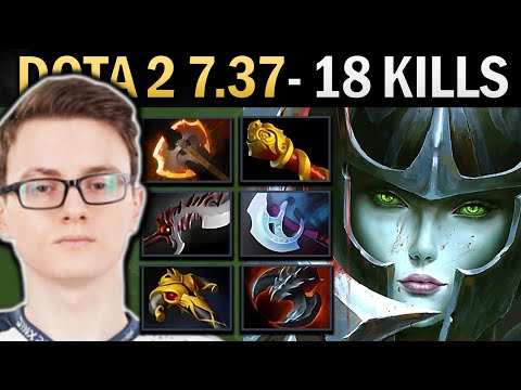 Phantom Assassin Gameplay Miracle with Satanic and 18 Kills - Ringmaster Dota 2