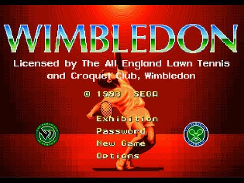 Wimbledon Championship Tennis - Sega Genesis (1993)