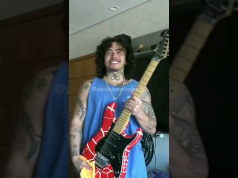 Whindersson Nunes falando da famosa guitarra Tagima Juninho Afram 🎸 #whiderssonnunes #guitar