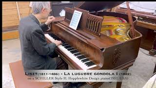 Download lagu Liszt(1811-1886) - La lugubre gondola I(1882) on a Schiller Style H, Hepplewhite Design piano(1932) mp3