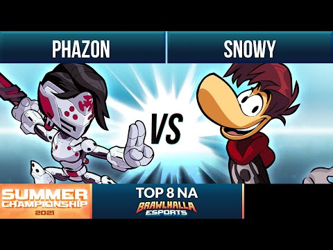 Phazon vs Snowy - Top 8  Summer Championship 2021 - NA 1v1