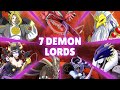 7 Great Demon Lords