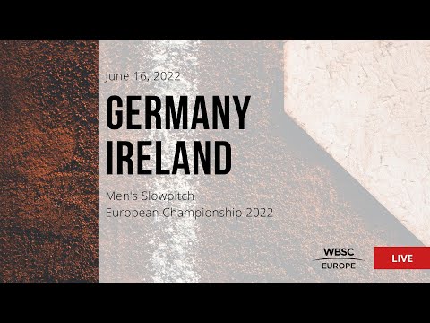 2022 Men's Slowpitch European Championship - Germany VS Ireland