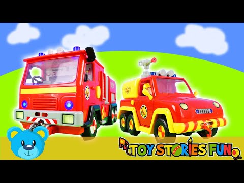 Fireman Sam Toys: Fire Station, Helicopter and Fire truck toys