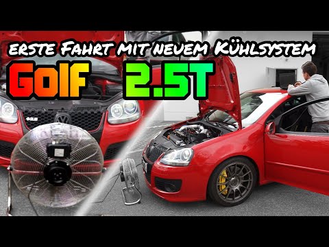 Golf V 2.5 5Zylinder Turbo - Erste Fahrt mit neuem Kühlsystem
