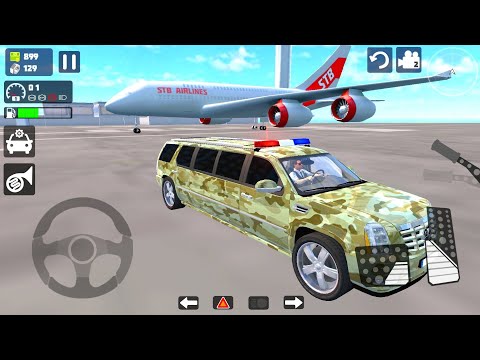 Police Cadillac Escalade Car Driving Simulator - Offroad Cop SUV 4×4 Driver - Android Gameplay
