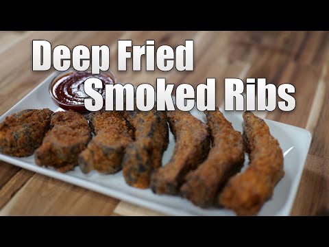 Deep Fried Smoked Ribs