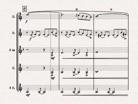 Libertango (short) - Astor Piazolla - Tango Nuevo - Clarinet Quartet