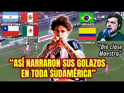 ASÍ ENLOQUECIÓ SUDAMERICA con los DOS GOLAZOS de PAOLO GUERRERO vs INTER MIAMI HOY
