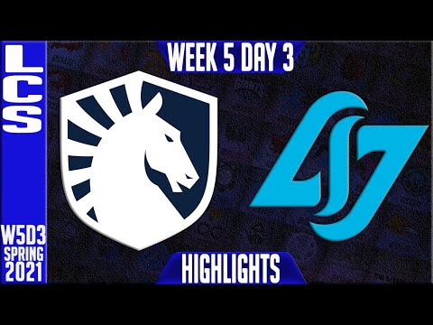 TL vs CLG Highlights | LCS Spring 2021 W5D3 | Team Liquid vs Counter Logic Gaming