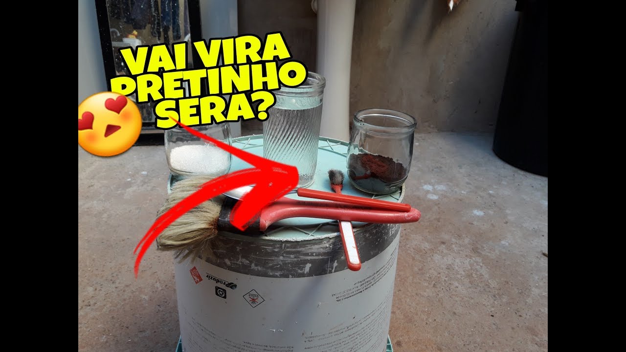 COMO FAZER UM (PRETINHO) CASEIRO EM CASA