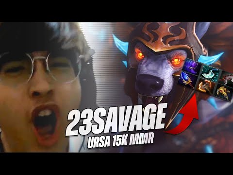 23SAVAGE [Ursa] – 15K MMR God! | Pro Carry Gameplay