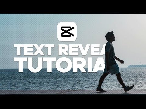 Capcut Tutorial - Text Reveal Behind Moving Subject (ENGLISH)