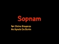 Sopnam|| Konkani karaoke by Elton Simoes