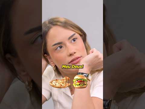 QUAL DESSAS COMIDAS ELA PREFERE? 🤔